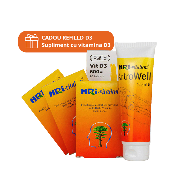 Cadou Refilld D3 Supliment Alimentar Cu Vitamina D3